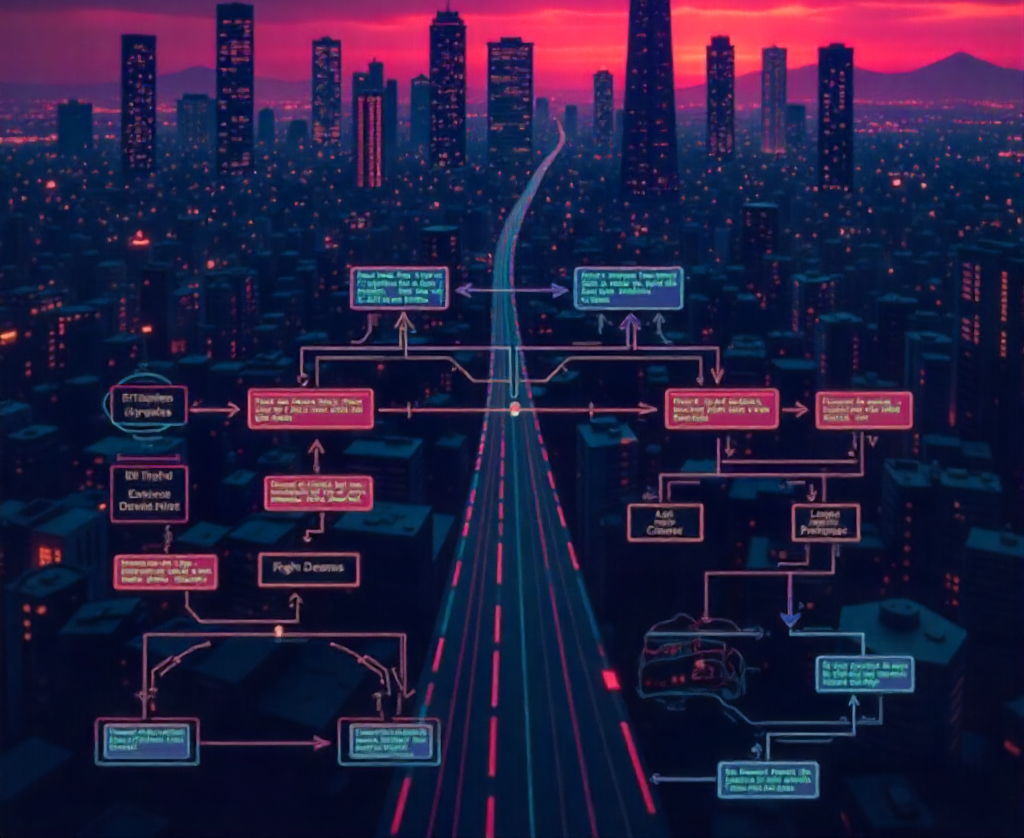 Smart contract execution flow or NFT minting UI